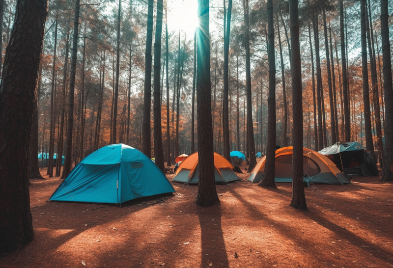 秋天在野外露营摄影图,高清,摄影图,摄影图片,图片大全,摄影图免费下载